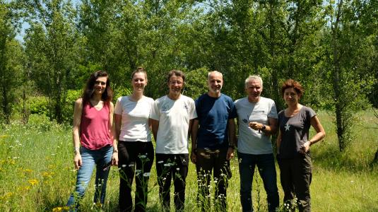 Équipe du programme Interreg SUDOE Cultur-Monts au sein de la MSH de Clermont-Ferrand