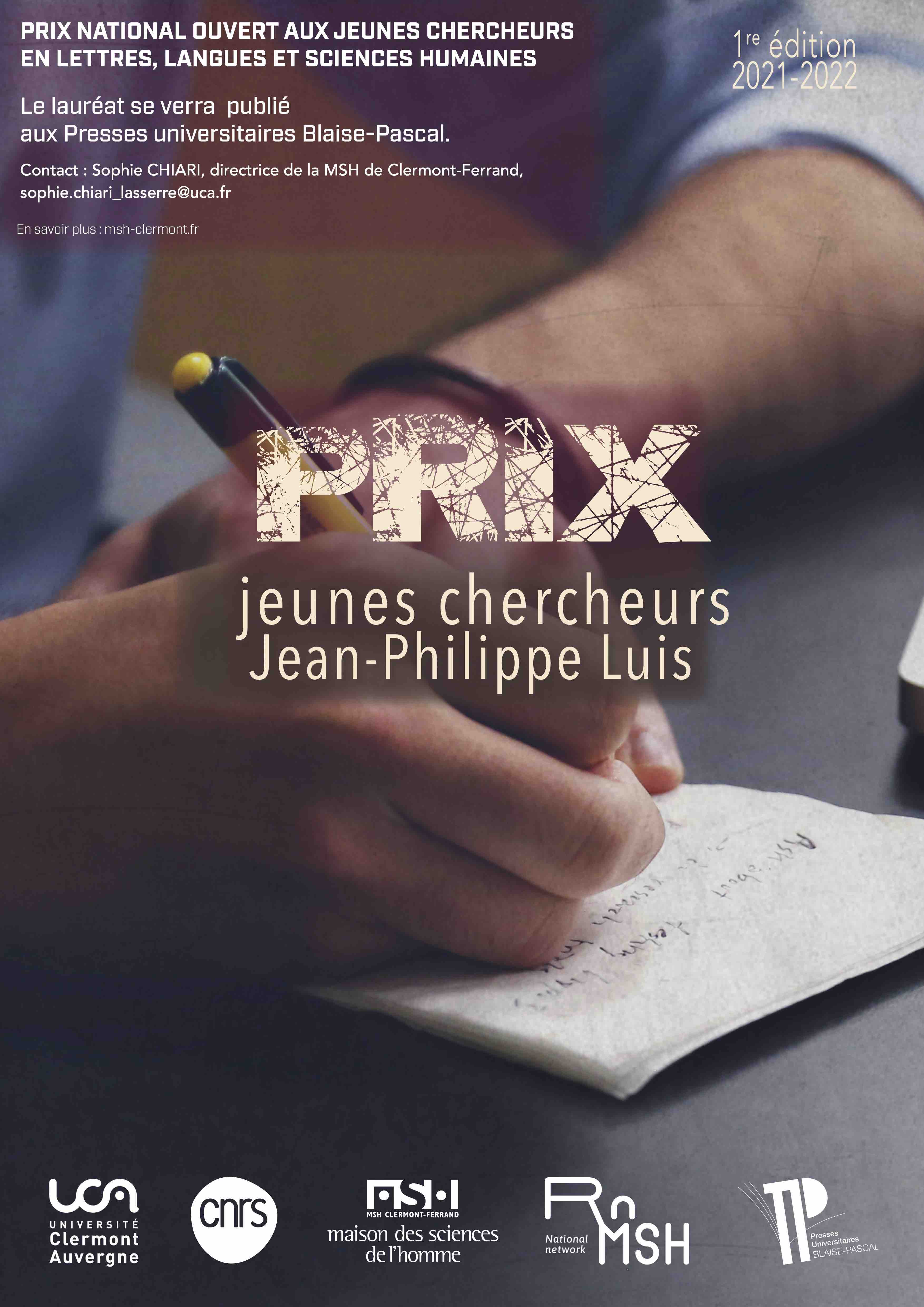 Affiche Prix Jean-Philippe Luis